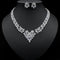 Aretes Ice Flower - Juego de Joyas Elegantes