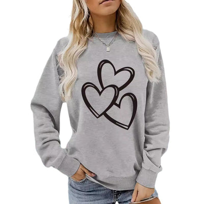 Sudadera Casual de Manga Larga para Mujer con Estampado - Image 13