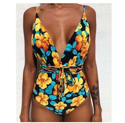 Traje de Baño Monokini Escotado para Mujer - Image 20