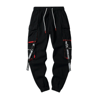 Overol Hip-hop Delgado para Hombre - Estilo Urbano Otoñal - Image 13