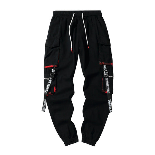 Overol Hip-hop Delgado para Hombre - Estilo Urbano Otoñal - Image 13