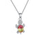 Azul Verde Diamond Tourmaline Tortoise Necklace Rosado yellow