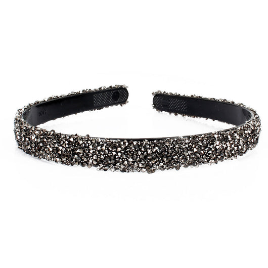 Diadema Semicircular Retro con Diamantes de Colores - Image 22