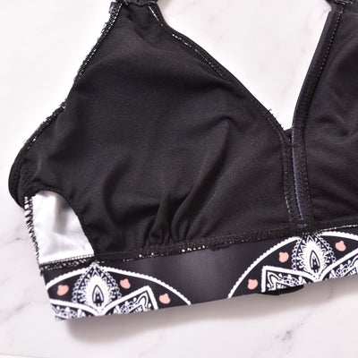 Bikini Estampado con Corte Dividido - Image 13