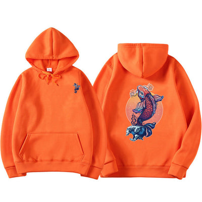 Sudadera con Estampado de Carpa - Image 7