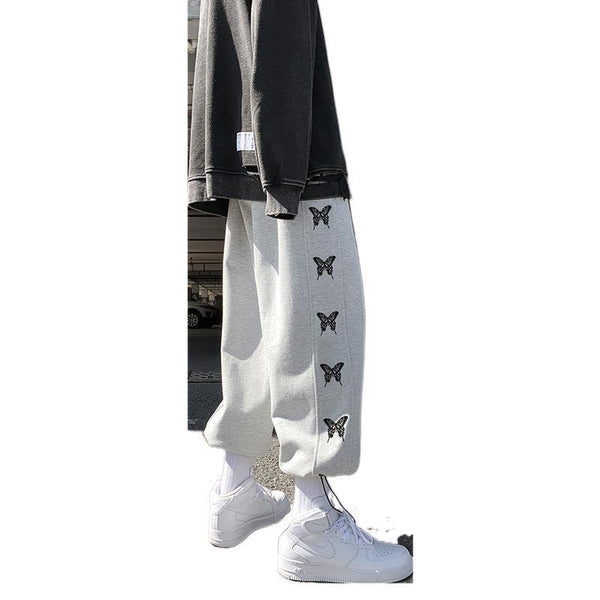 Pantalones Casuales con Estampado de Personalidad