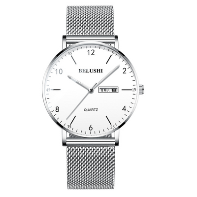 Reloj Cuarzo Hombre Casual Ejecutivo Resistente al Agua con Esfera Luminosa - Image 18