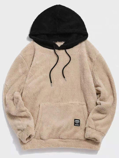 Sudadera con Capucha de Lana de Cordero para Hombre - Image 8
