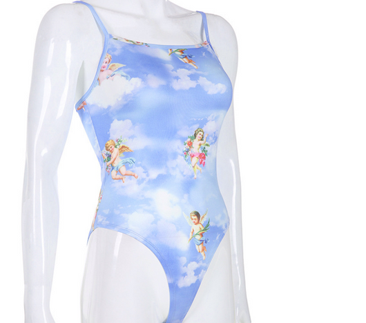 Enterizo Sensual con Estampado Ángel - Diseño Exclusivo para Noches Especiales - Image 14