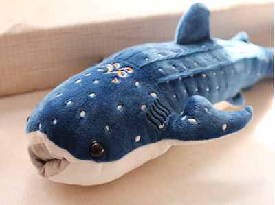 Almohada Infantil Ballena Azul de Peluche - Image 3