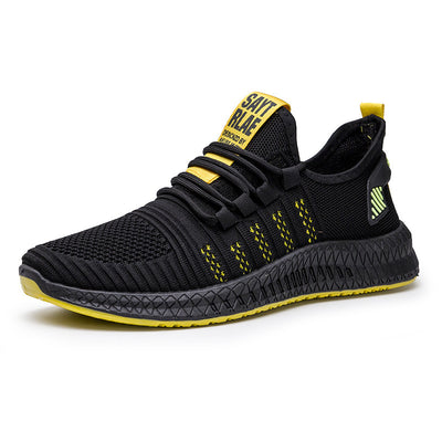 Zapatos Tejidos Voladores para Hombre - Comodidad Otoñal - Image 4