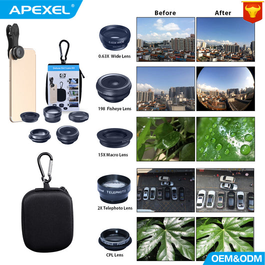 Kit de 5 Lentes para Móvil - Fotografía Profesional en tu Bolsillo - Image 5