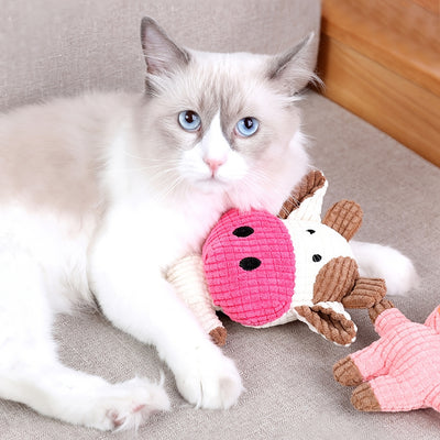 Juguetes de Peluche con Forma de Animales para Perros - Resistentes y Chirriantes - Image 7