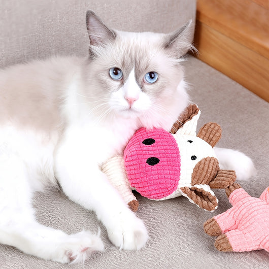 Juguetes de Peluche con Forma de Animales para Perros - Resistentes y Chirriantes - Image 7
