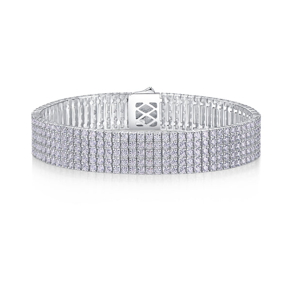 Pulsera de Plata S925 con Moissanita - Joyería Lujo Minimalista