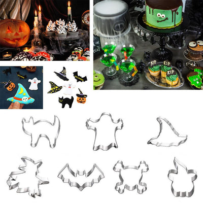 Set de Cortadores de Galletas Halloween y Moldes para Pasteles - Image 3