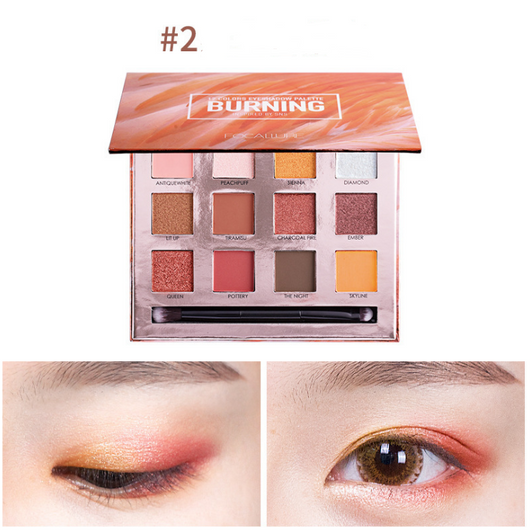 Paleta de Sombras Focallure 12 Colores Brillantes - Image 10