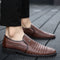 Zapatos de Cuero Hueco para Hombre Talla Grande - Calzado Empresarial Premium