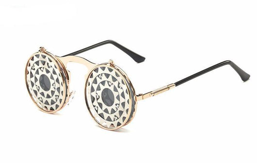 Gafas de Sol Steampunk Abatibles Estilo Retro - Image 22