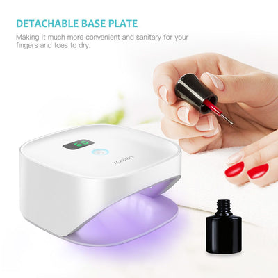 Lámpara UV LED para uñas con carga inalámbrica - Image 3