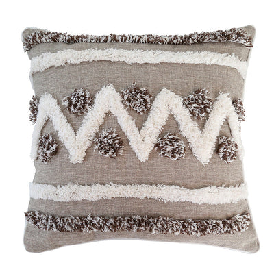 Almohada de Cintura Acolchada en Algodón y Lino para Sofá y Cama - Image 11