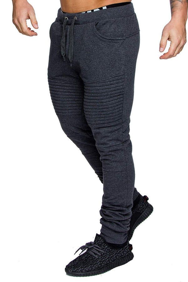 Pantalones Deportivos Casuales con Rayas Hip-Hop para Hombre