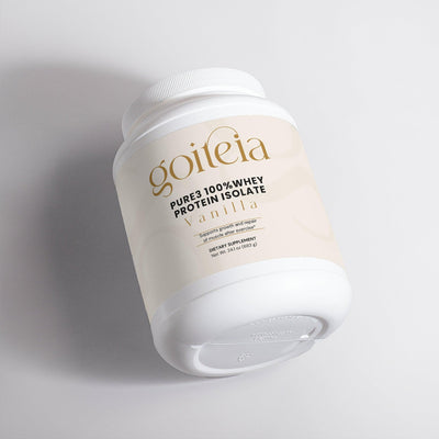 Goiteia Pure3 100% Whey Protein Isolate (Vanilla) 24.1oz (683g) - Tekeno