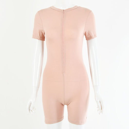 Jumpsuit Cuello Redondo Manga Corta - Image 35