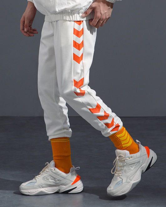 Pantalón de Chándal Hombre Otoño Tendencia Urbana Retro Corte Recto Casual - Image 8
