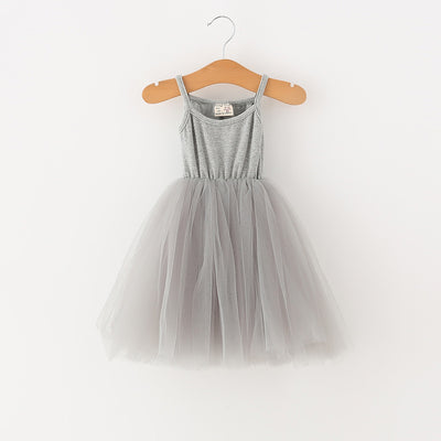 Vestido de Tirantes en Malla para Niñas - Image 60