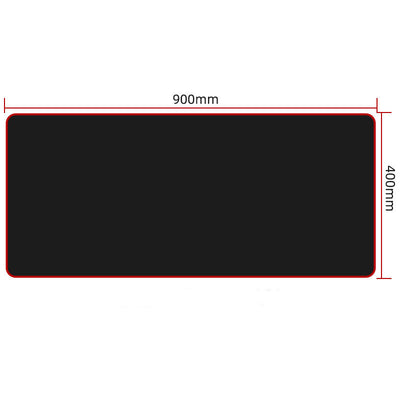 Tapete de Escritorio Extra Large Negro - Mousepad y Teclado Profesional - Image 2