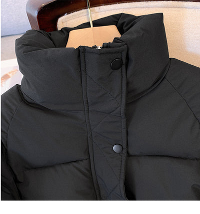 Abrigo de Algodón Grueso con Cuello Alto - Versátil y Cómodo - Image 17