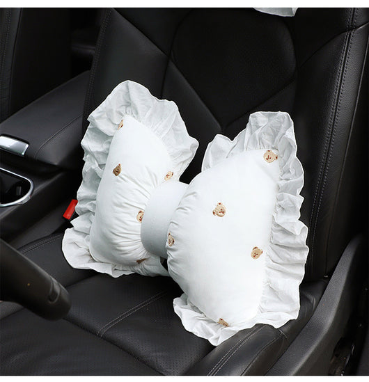 Cojín de Seda Helada Love Bear para Auto - Pieza Única - Image 12