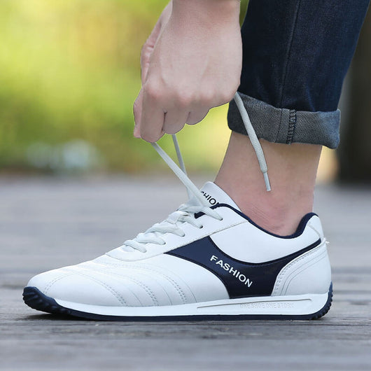 Tenis Casuales Blancos para Hombre - Zapatos Skate Resistentes Social Boy - Image 15