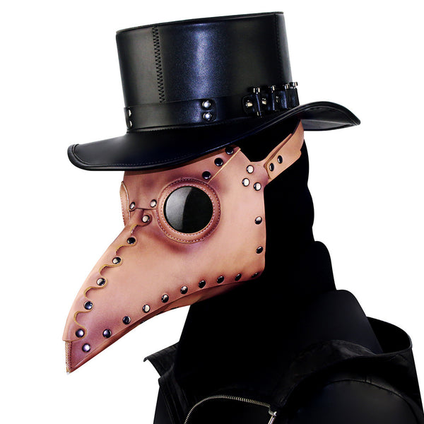 Máscara Steampunk Plague Doctor para Fiestas de Halloween