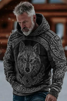 Playera Holgada para Hombre con Estampado Digital