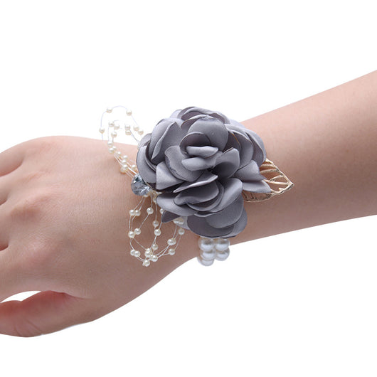 Pulsera Floral para Novia, Damas de Honor y Eventos Especiales - Image 6
