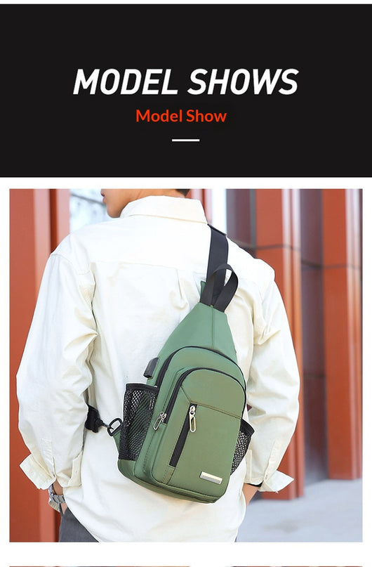 Mochila de Pecho Deportiva de Gran Capacidad - Image 24