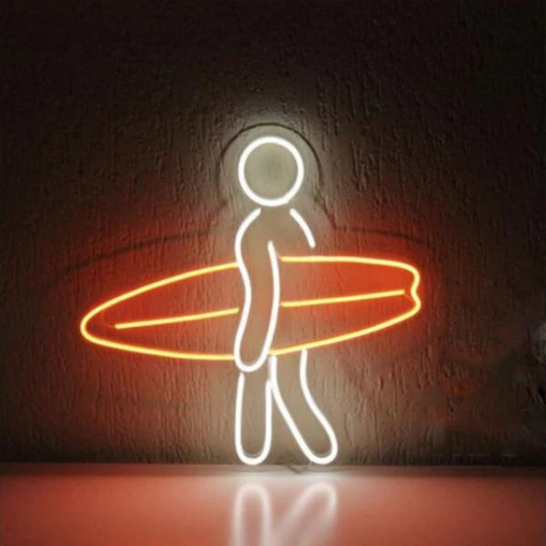 Luces Neón Acrílicas Transparentes para Interiores - Ambiente Moderno
