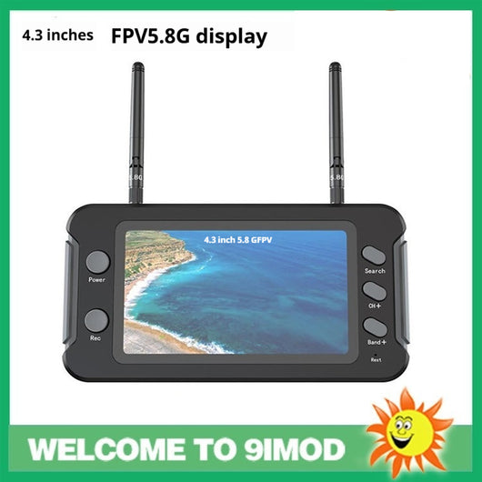Pantalla FPV 4.3" HD 800x480 para Drones con Grabador DVR Integrado - Image 3