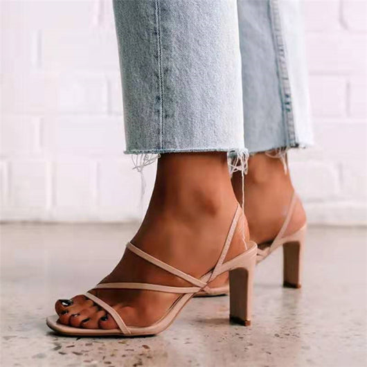 Sandalias de Tacón Alto para Mujer Talla Grande - Image 2