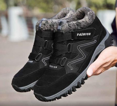 Zapatillas Deportivas de Invierno Talla Grande con Forro Térmico