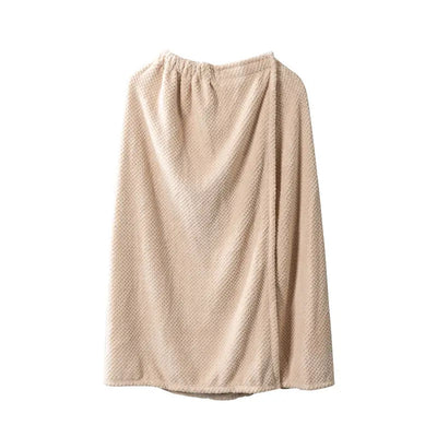 Bata de Baño Coral Fleece para Hombre - Estilo Wearable - Image 5