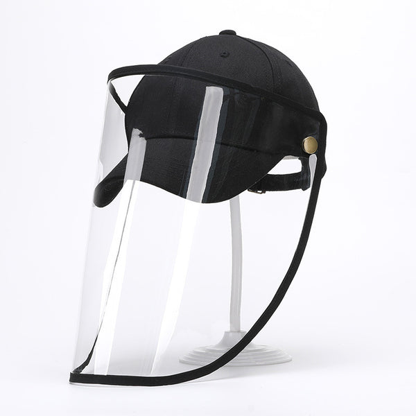 Gorra de Béisbol con Máscara Extraíble