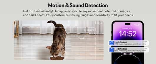 Comedero Automático para Gatos con Cámara 1080P, Visión Nocturna y WiFi 5G - Image 12