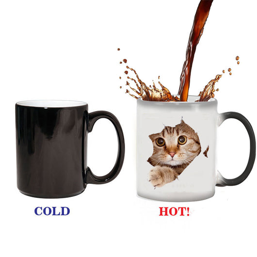 Taza Térmica Gato que Cambia de Color - Image 4