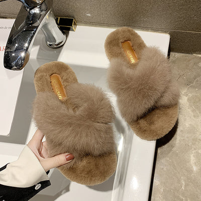Pantuflas de Piel Cruzadas - Image 8