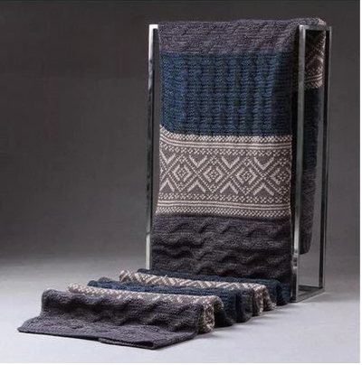 Bufanda Larga Tejida para Hombre - Calidez y Estilo - Image 7