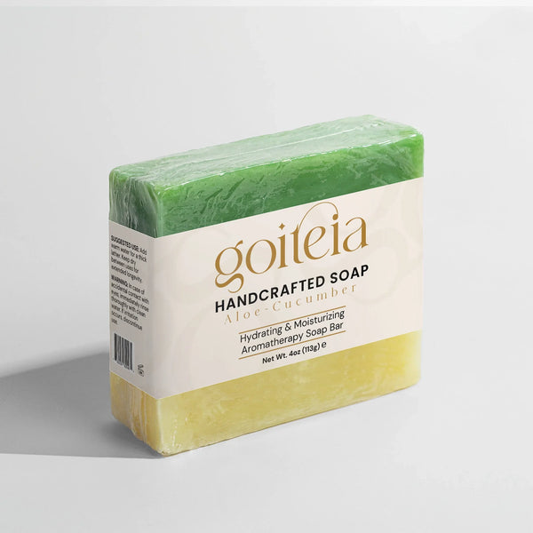 Goiteia Aloe & Cool Cucumber Soap  4 oz (113g)
