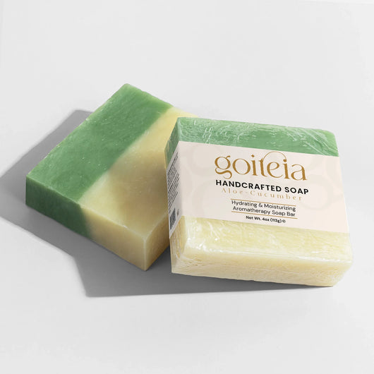 Goiteia Aloe & Cool Cucumber Soap 4 oz (113g) - Tekeno